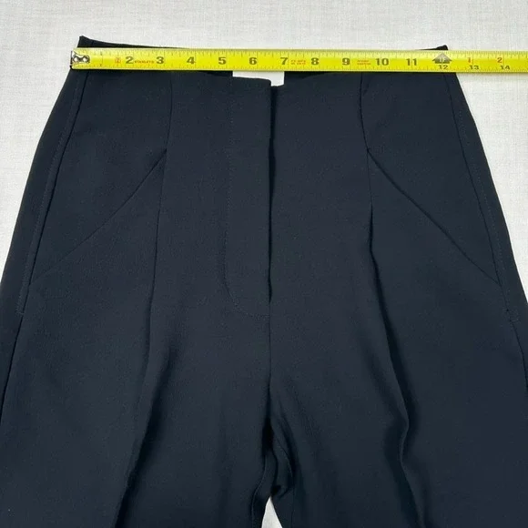 Wilfred Womens Dress Pants 00 Black Cropped High Waist Tapered Career Office - Picture 14 of 15